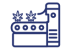 weed manufacturing belt outline